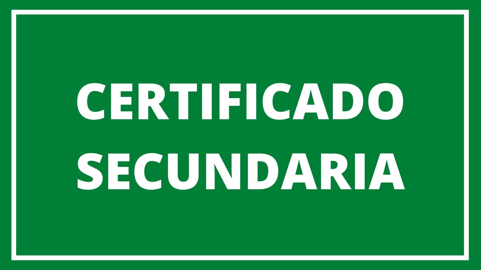 ¿Como Sacar Mi Certificado De Secundaria? - Examenes De Secundaria