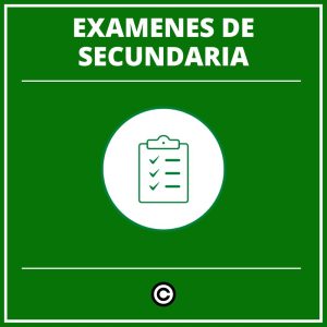 Examen De Español De Segundo 2 De Secundaria 2023